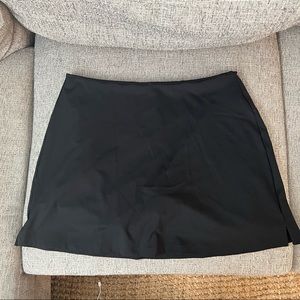Girlfriend Collective Black Sport Skort